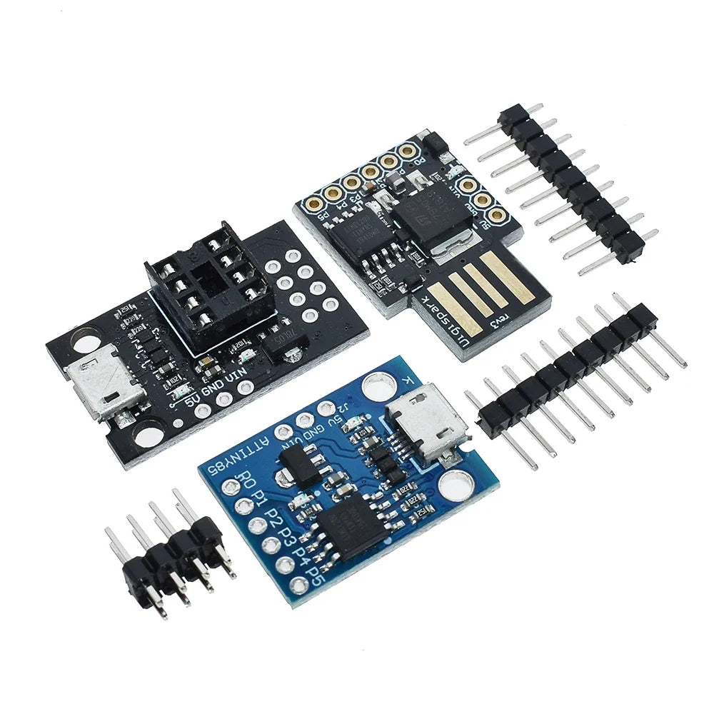 official Blue Black TINY85 Digispark Kickstarter Micro Development Board ATTINY85 module for Arduino IIC I2C USB Quake