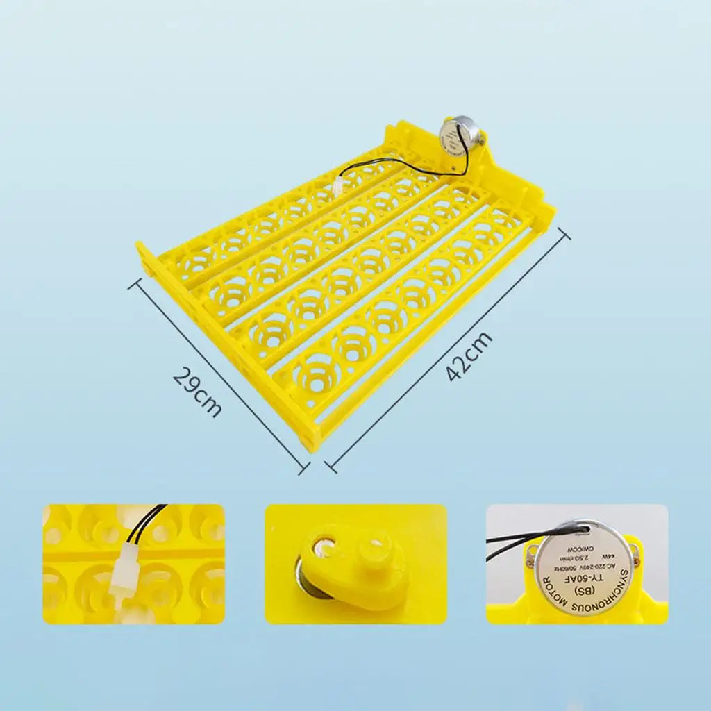 32Pcs Eggs Incubator Tray, Automatic Egg Turner Turning Tray Automatic Egg Quake