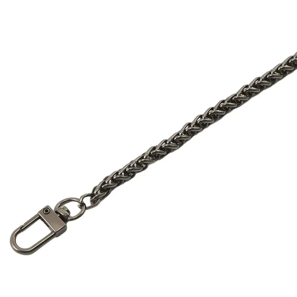 Fashion 120cm Bag Chains Replacement Metal Alloy Handbag Handle Chain Purse Chain Belt Quake 120cm black type A
