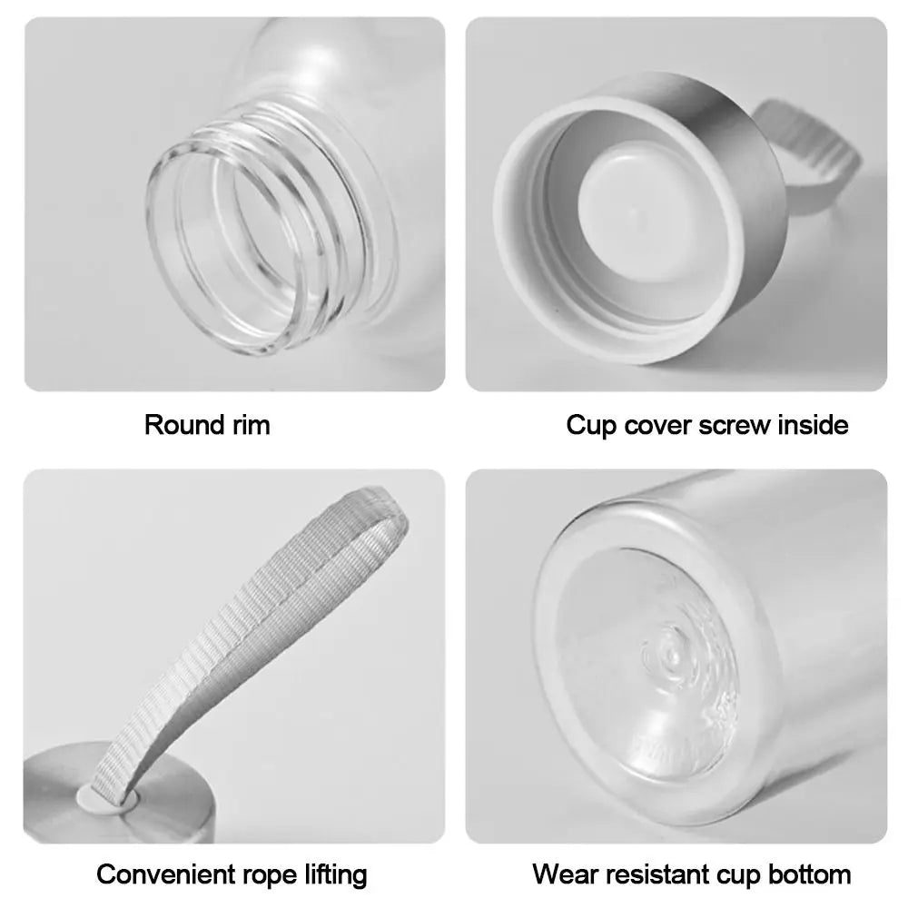 Large Capacity Plastic Kitchen Tools Drinking Tea Coffee Cup Sport Bottle Water Cup Water Bottle Quake