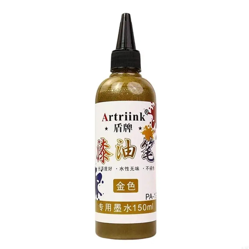 Professional Tombstone Touch Up Paint Inks Waterproof Sunproof Monument Restoration Inks For Gravestones And Ceramic K1KF Quake 150ml gold CN