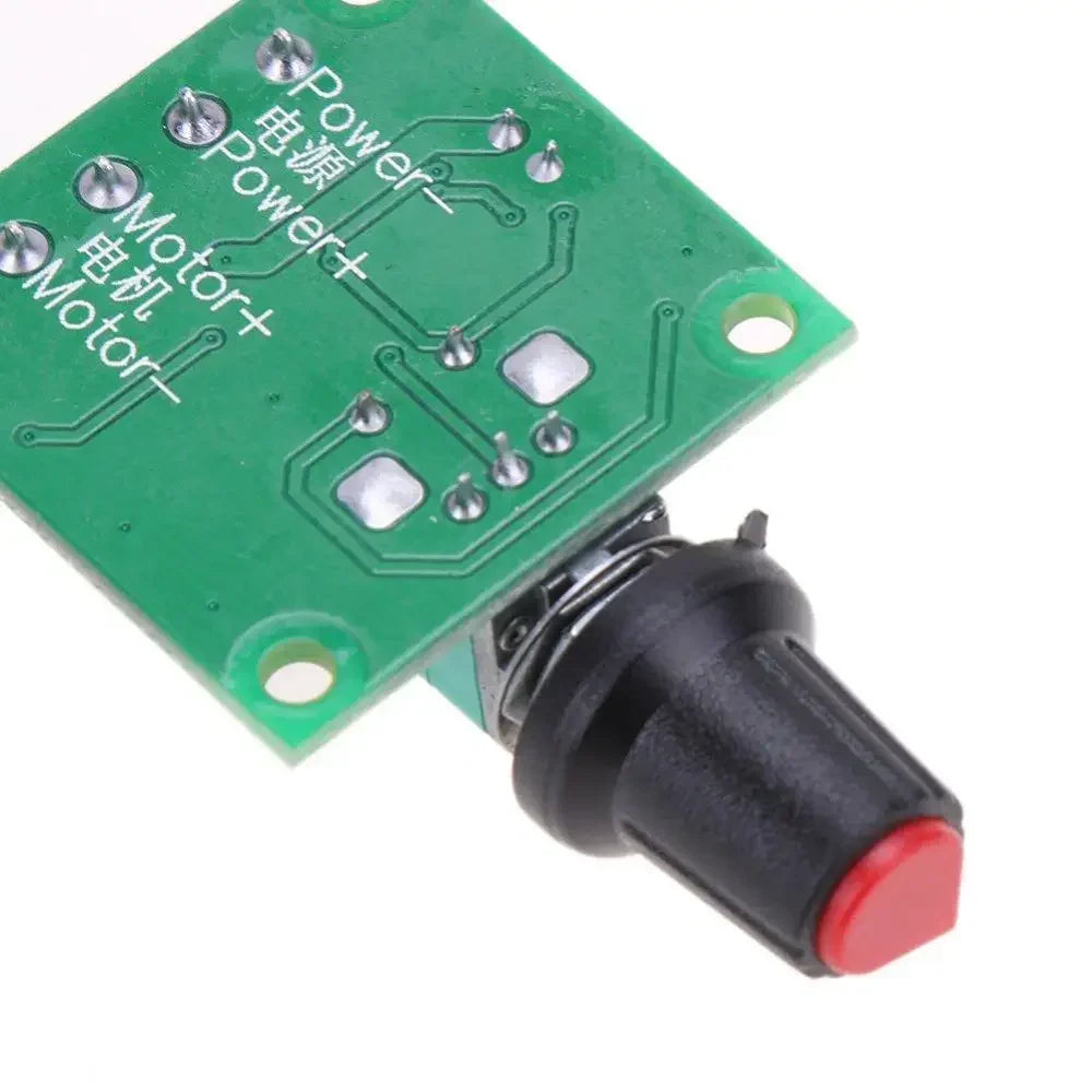 DC 1.8V 3V 5V 6V 12V 2A PWM Motor Speed Controller Low Voltage Motor Speed Control Switch PWM Adjustable Drive Module Quake