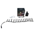 Guitar Fretboard Light with 12 Lighting Modes,Scale Learning System&Rhythm Sync for Party,Street Performance,Live Streaming Quake black