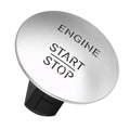 Engine Start Stop Button Switch for Mercedes for Benz, Car Push Button Starter Switch, Engine Start Stop Switch Button Quake Silver