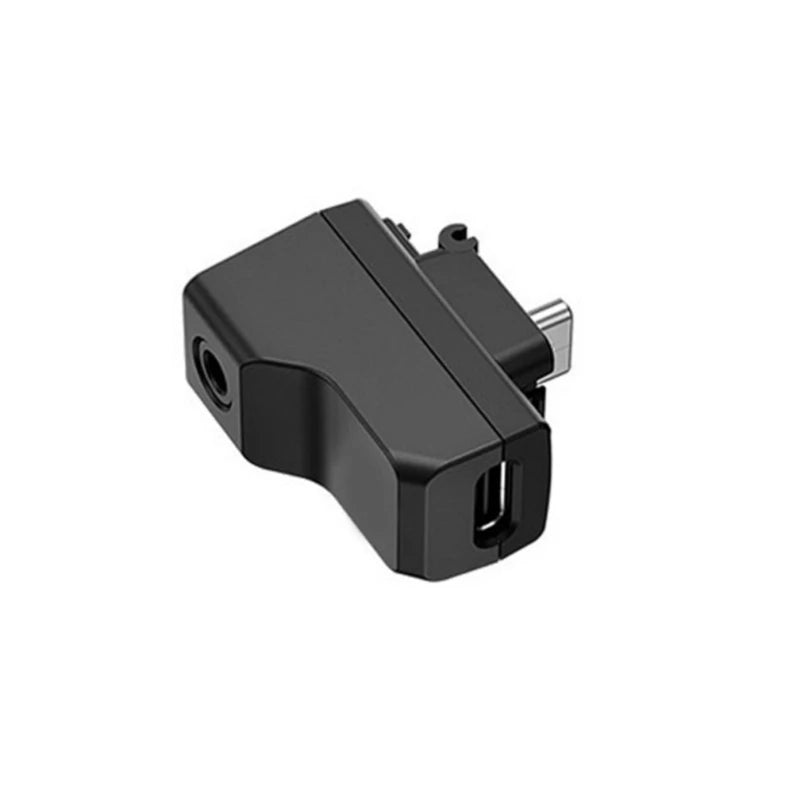 Microphone Adapter Type C 3.5mm Sound Port for X4 Action Camera Accessories K1KF Quake