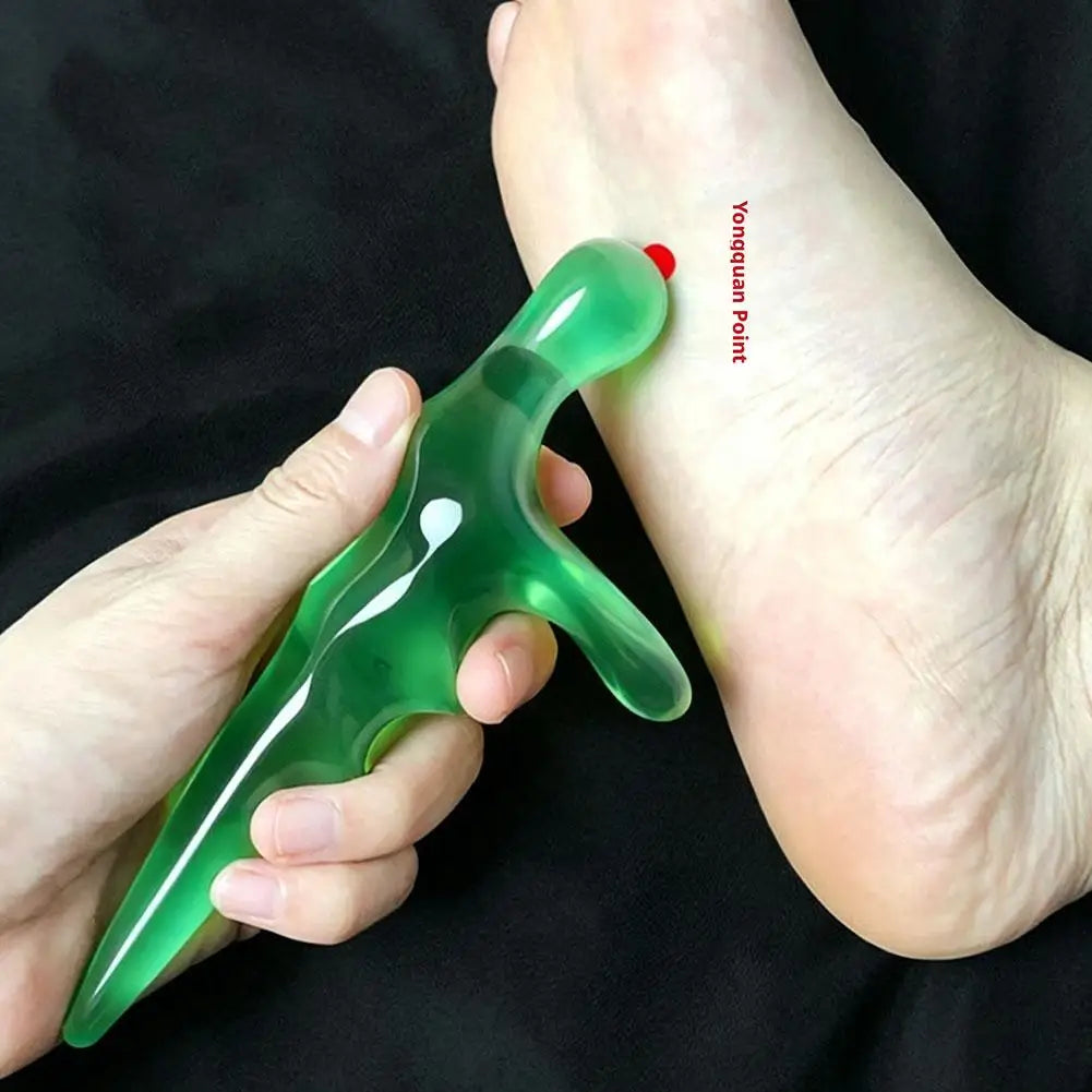 Manual Trigger Point Massage Tool Thumb Saver Deep Tissue Massage for Whole Body, Knot and Stress Relief Muscle Relaxation Quake