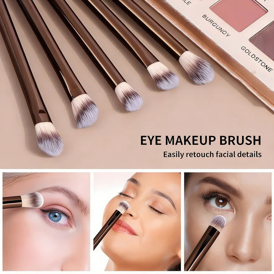 20 PCS Makeup Brush Set With Case, Soft Bristles, Foundation, Powder, Blush, Concealer, Eyeshadow Brush, CRUELTY-FREE & VEGAN Quake