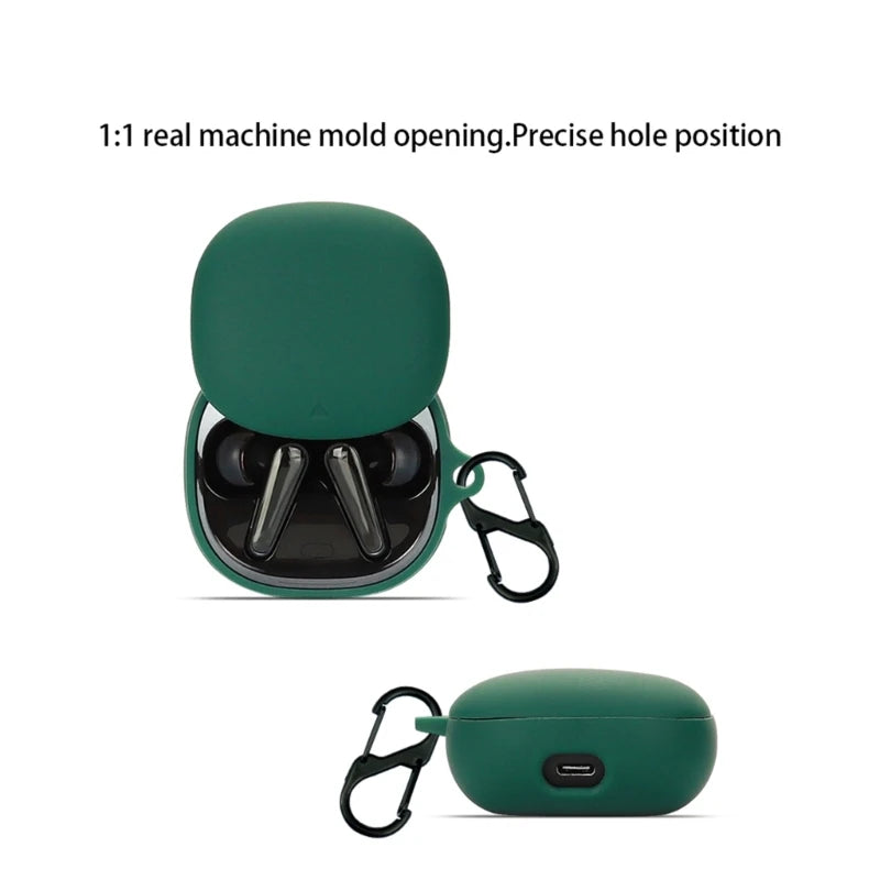 Headset Shockproof-Housing Skin-friendly Cover for Soundcore Liberty 4 Washable Shells Protect Non-slip Impact-resistant K1KF Quake