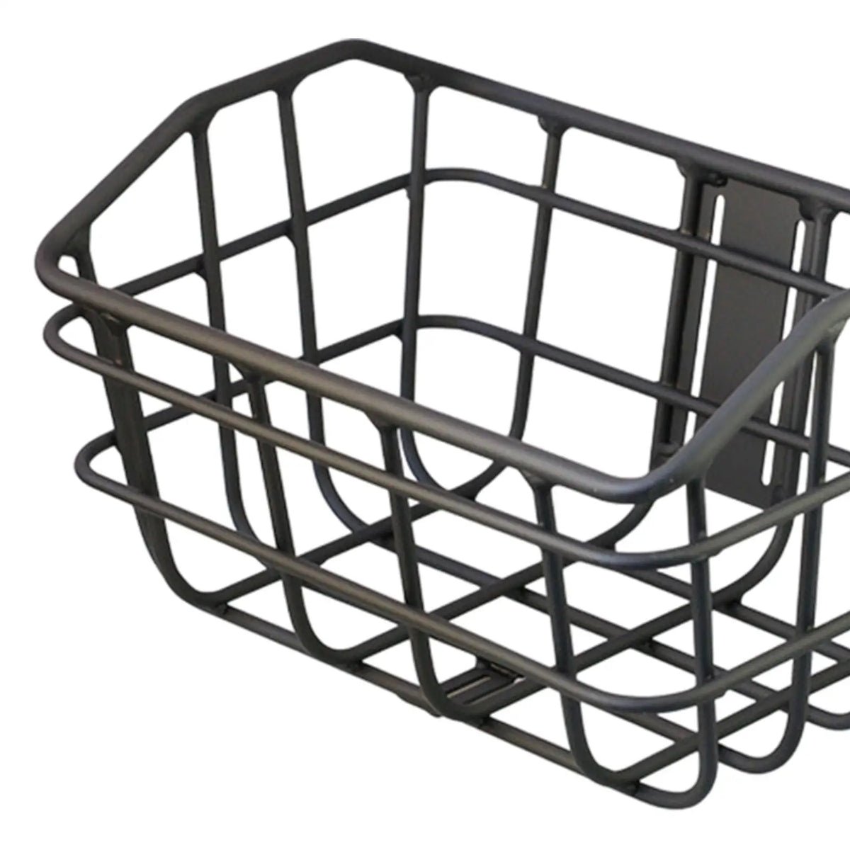 Bicycle Basket Front Aluminum Alloy Easily Install Large Capacity Sturdy Accessories Cargo Container for Riding Luggage Outdoor Quake