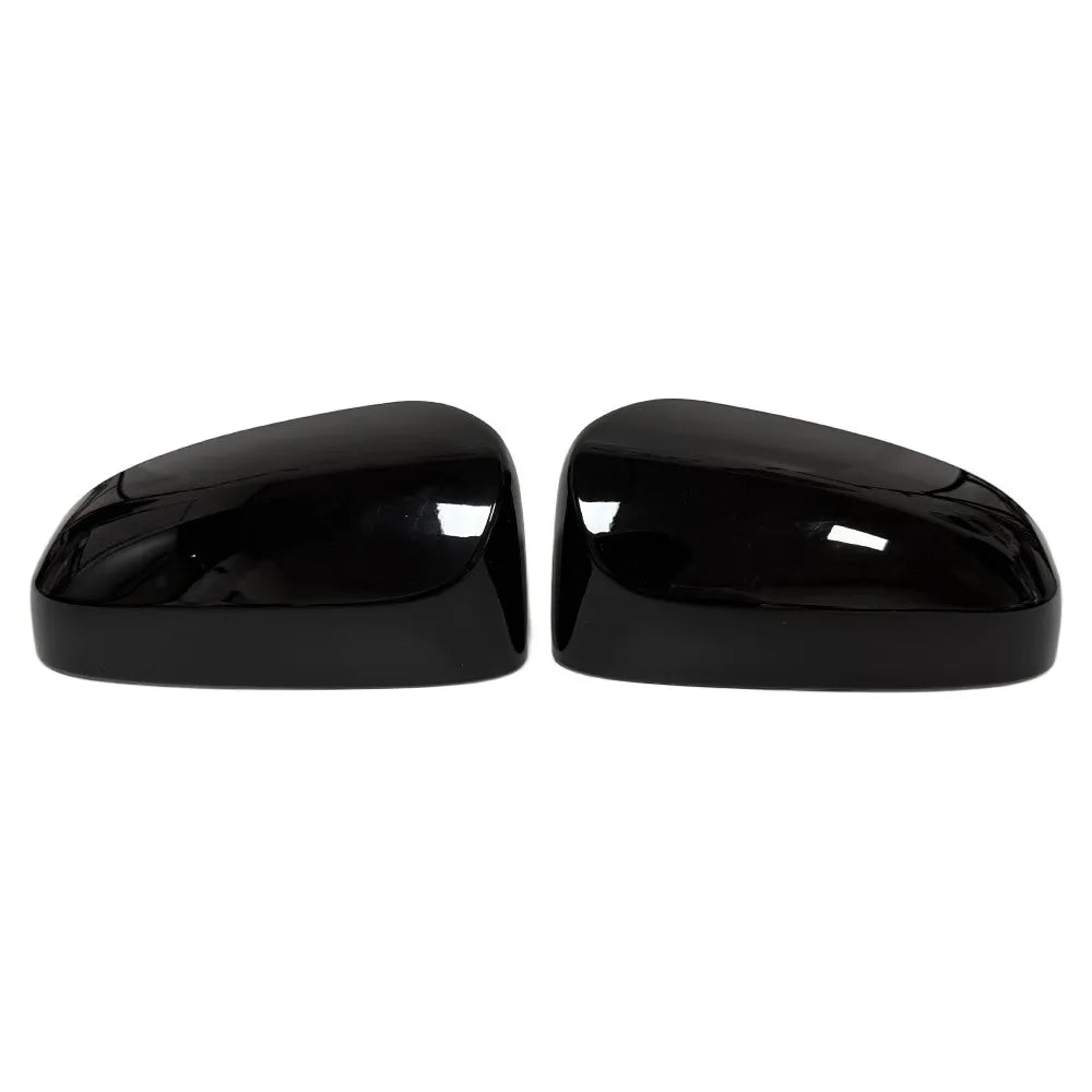 For US Toyota Camry 2012-2015 2x Car Replacement Rearview Side Mirror Cover Wing Cap Exterior Case Trim Accessories Vehicle ABS Quake Gloss Black