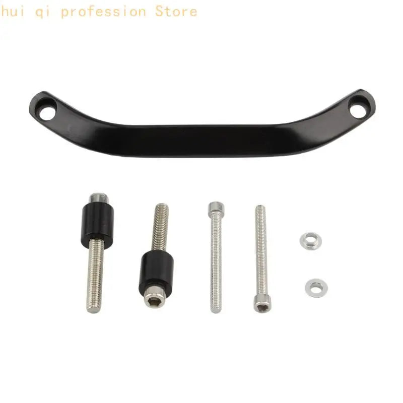 Rear Grab Handle For Motorcycle Motorcycle Accessories Handrail Lever Rear Lift Grab Handle with Screw H8WE Quake Black CN