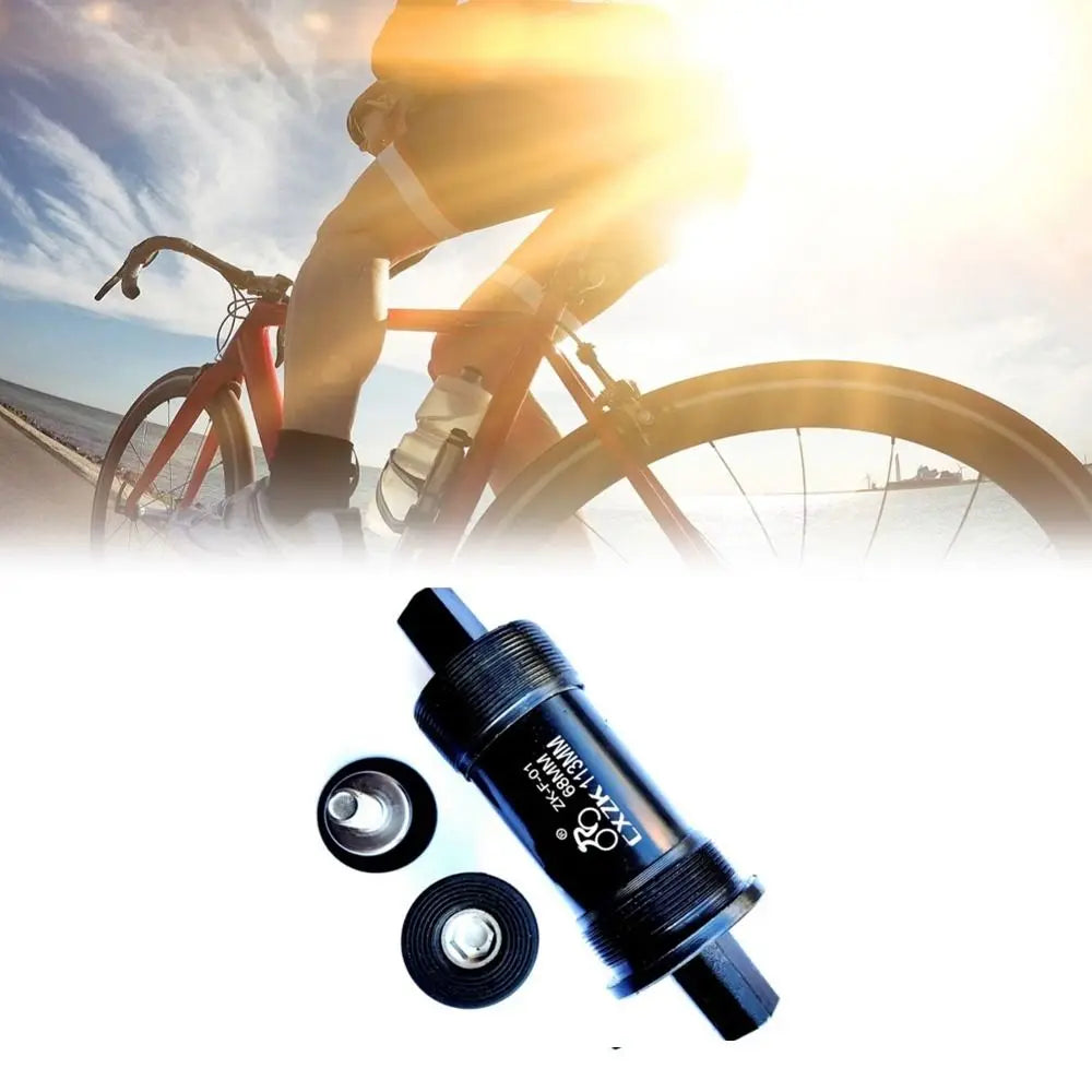 Bottom Bracket Threaded BB Variable Speed Bicycle 113mm 118mm Bicycle Bottom Bracket 120mm 126mm Square Taper Bottom Bracket Quake