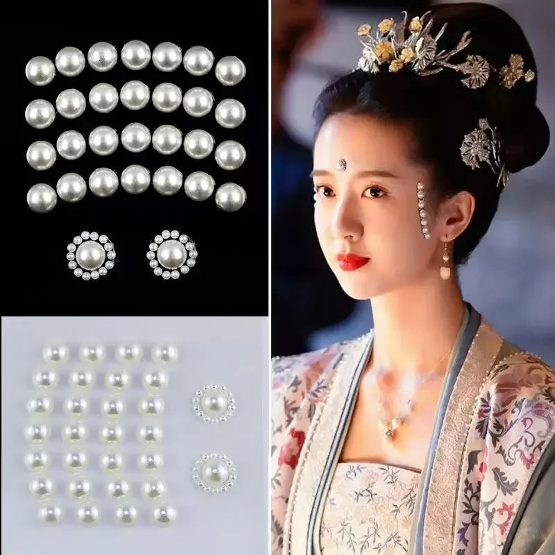 Teardrop Rhinestone Face Stickers – Glam DIY Party Gems