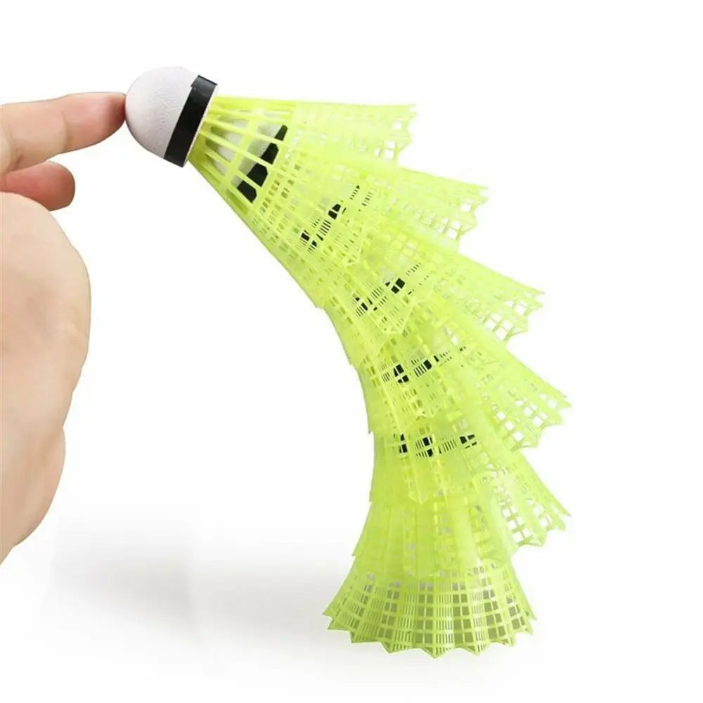 New Plastic Badminton Shuttlecocks Stable Durable Nylon Badminton Outdoor Indoor Badminton Training Balls Quake
