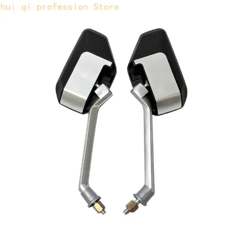 Motorcycle Safety Mirrors Wide View Design Adjustable 8mm Thread Easy Installation Electric Scooter Rearview Mirror H8WE Quake 912 convex surface 8 China Mainland