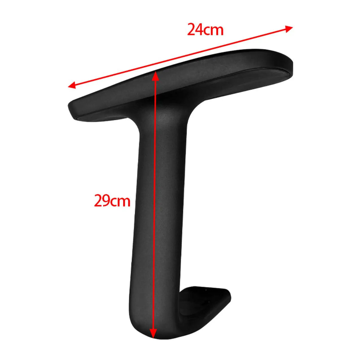 Ergonomic Chair Armrest Easy Install Universal Arm Pair for Comfortable Swivel Bar Chair and Computer Chair Quake