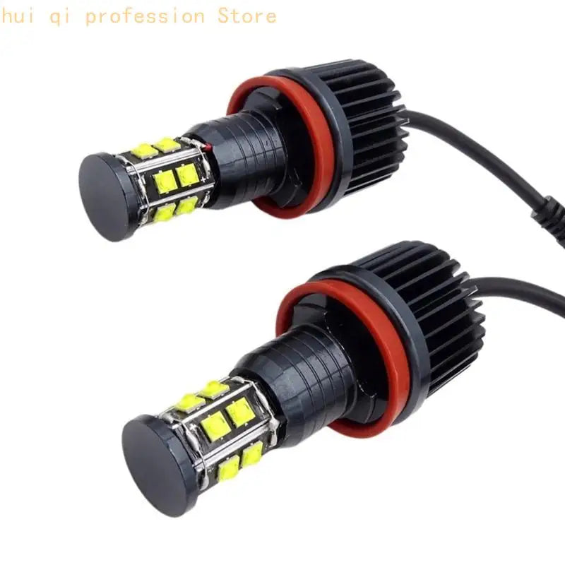360 Degree Bright LED Angel Eyes Headlight 120W Modern Design for E90 E92 E60 E70 Model Automobile Light H8WE Quake