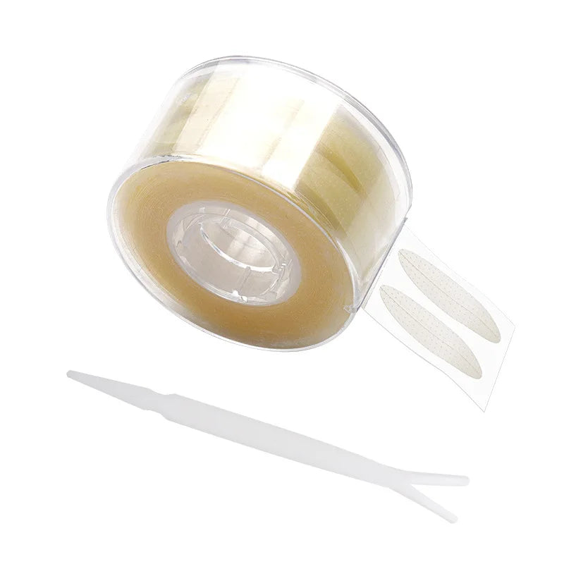 360/600pcs Invisible Double Eyelid Tape Heart Round Roll Mesh Breathable Invisible Double Eyelid Patch Clear Big Eye Beauty Tool Quake Round L 600PCS 1