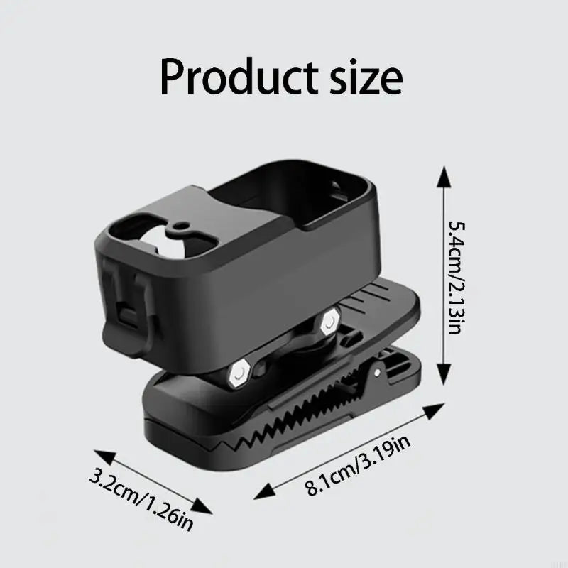 Strong Backpacks Clip For Action Cameras Secure Mounting On Bags And Metal Surfaces K1KF Quake