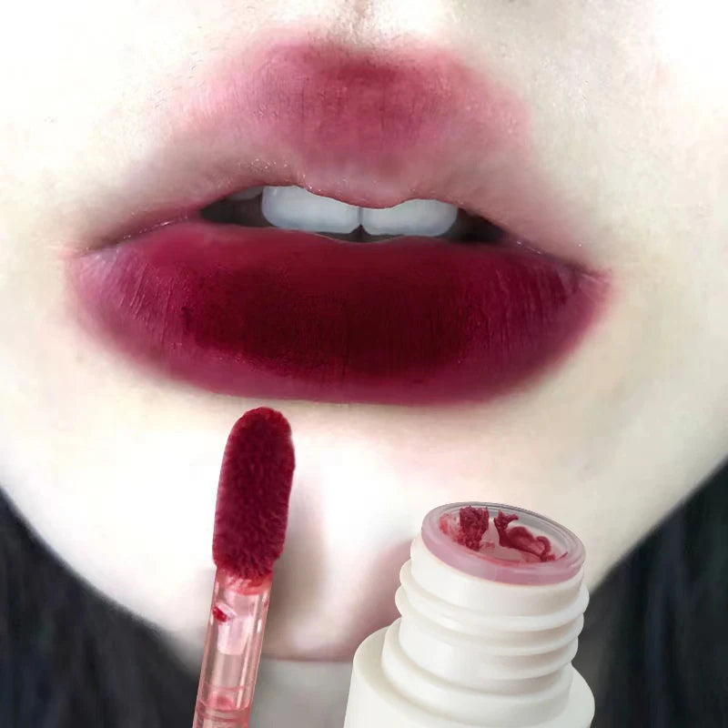 6 Colors Long-Lasting Matte Liquid Lip Gloss with Soft Velvet Finish and Waterproof Formula Lip Clay Lip Glaze Gift Makeup Quake