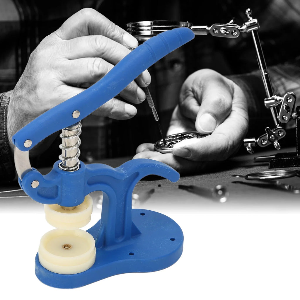 Watch Back Press Set Nylon Prevent Slip 12pcs Fitting Dies Watch Case Closer for Watch Repair Quake