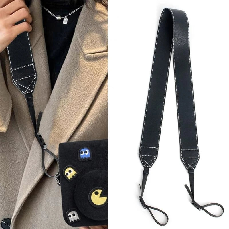 Adjustable Camera Shoulder Neck Straps Multifunctional PU Leather Straps for DSLR SLR Cameras Accessories K1KF Quake