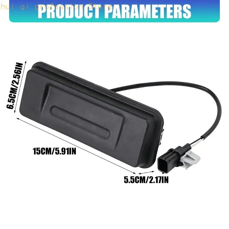 81260-D9000 Rear Access Button Assembly with Clip-In Housing and Wire Trunk Opening Replacement Part for Select Vehicle Quake