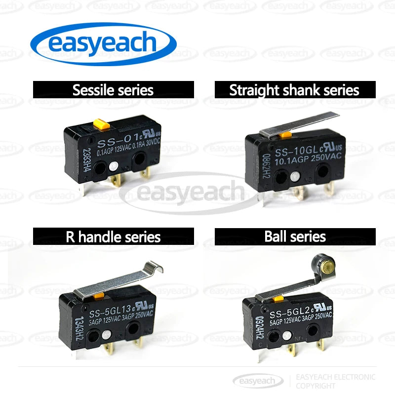 1pcs Microswitch Travel Limit Switch Sensor SS-01 SS-01GL13 SS-5GL2T SS-5GL13 SS-5GL SS-5 SS-10GL13 SS-10GL SS-10 Limit switch Quake