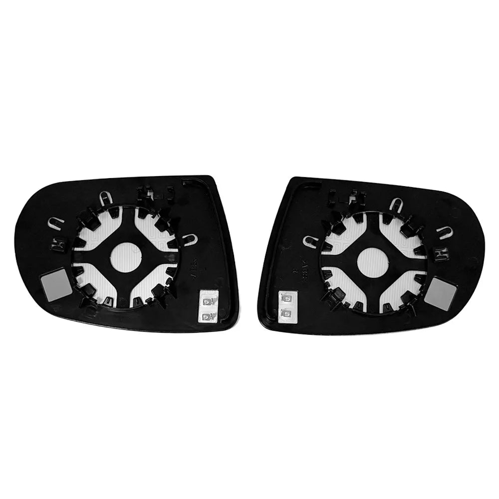 For Jeep Cherokee Compass 2014-2019 1x Left Right Side Rear View Lens Split Mirror Heated Door Glass Rearview Accessories Auto Quake