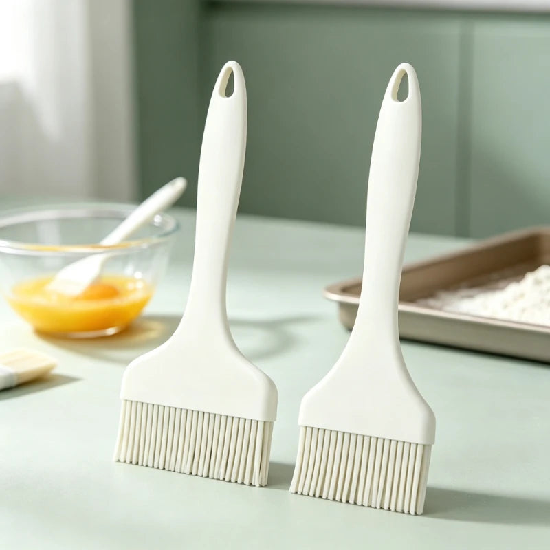 1PC Large One‑Piece Wide Basting Brush BBQ Oil Brush for Baking Electric Pancake Pan Kitchen Cooking Accessory Quake