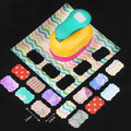 DIY Crafts Stamp Border Punch Embosser Handmade Stamp Shape Punch Labor-saving Exquisite Stamp Embossing Machine Quake Message Board