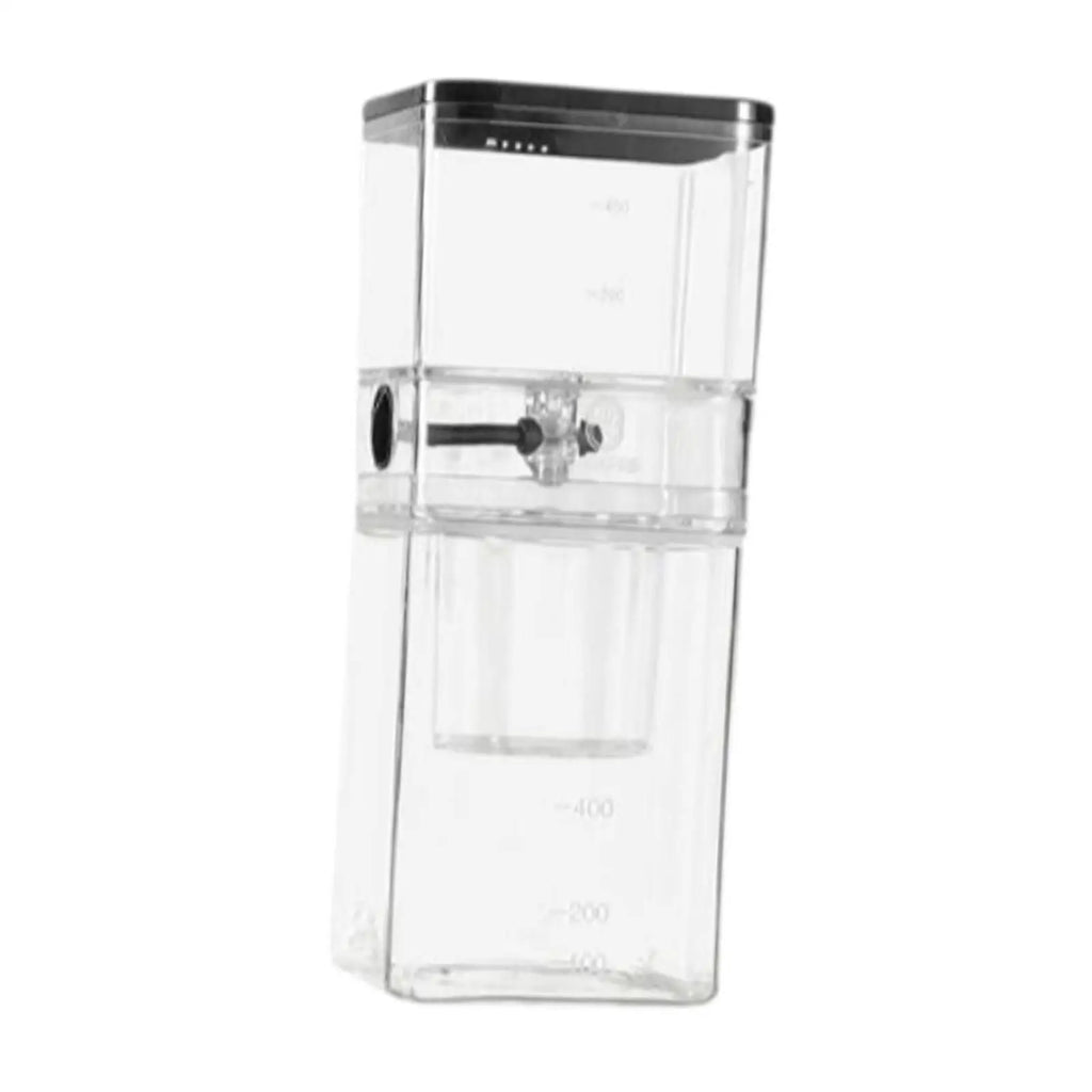 Ice Drip Coffee Maker 400ml ABS Slow Cold Brew Smooth Dripper Compact Brewer for Home Iced Coffee Quake White