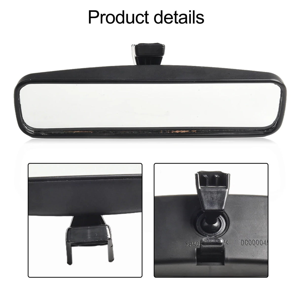 Car Interior Rear View Mirror For Nissan For Micra K12 MK3 2003 - 2010 Automobile Replacement Part Interior Rearview Mirror Quake