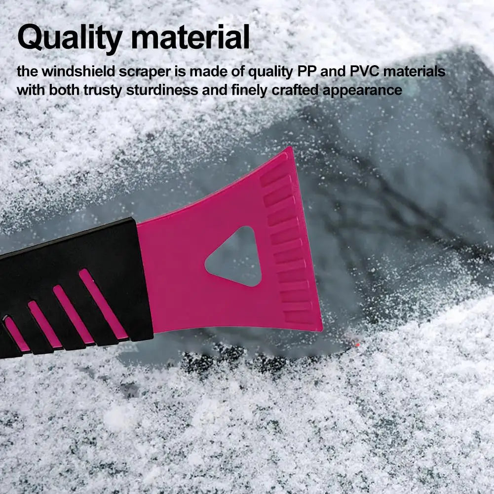 Multifunctional Plastic Car Ice Scraper Snow Shovel Kitchen Grease Removal Scraper Auto Ice Tool Car Snowplow Quake