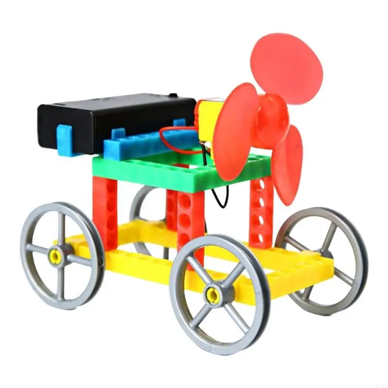 Handmade Single Wind Power Generator Science Project Set For Students Science Experiment Educational Toy Wind Energy Toy K1KF Quake