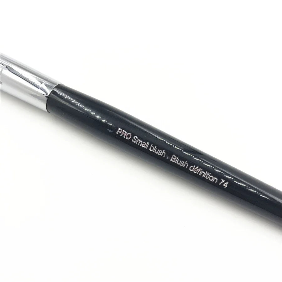 Professional Goat Hair Small Blush Brush Long Handle #74 Bronzer Sculpting Makeup Brush Beauty Cosmetic Tool Quake