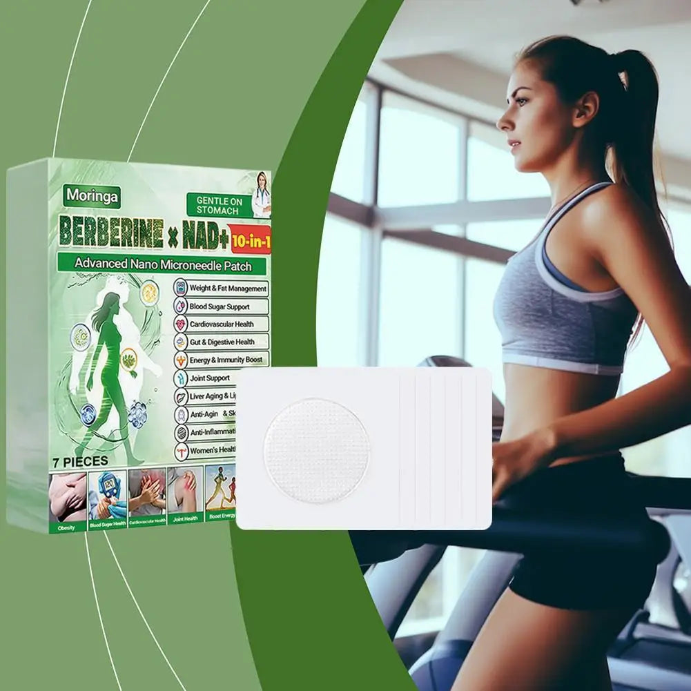 3Boxes Moringa Advanced Nano Microneedle Body Care Patch- Easy To Use Body Firming Sticker Daily Figure Line Care Unisex Quake