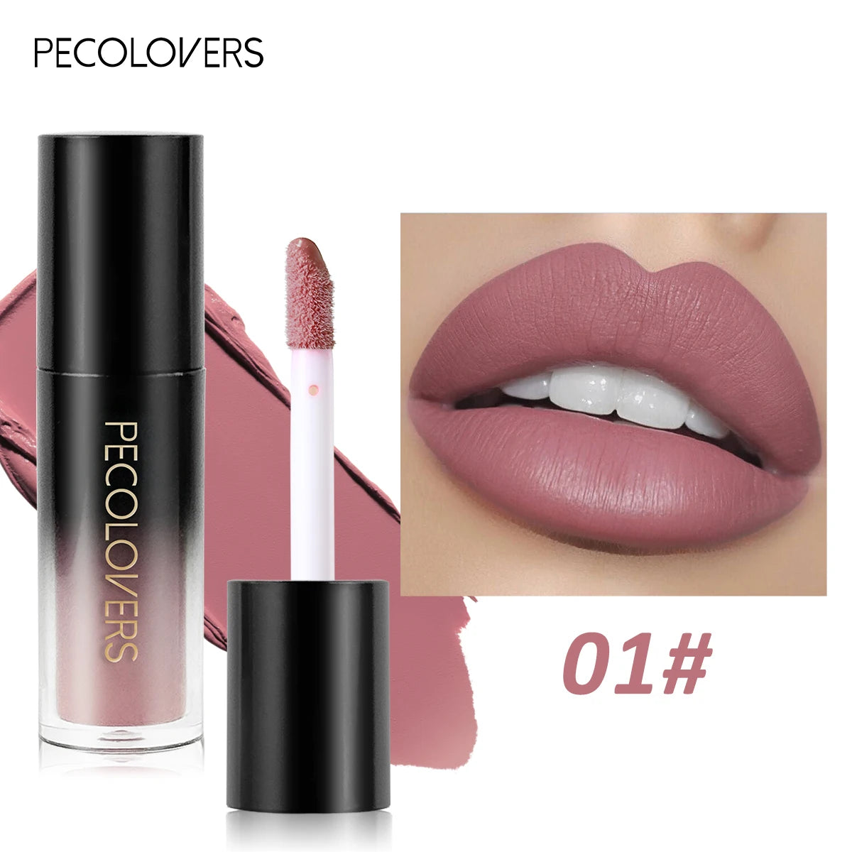 Matte Velvet Lip Gloss – Waterproof Long-Lasting Lipstick