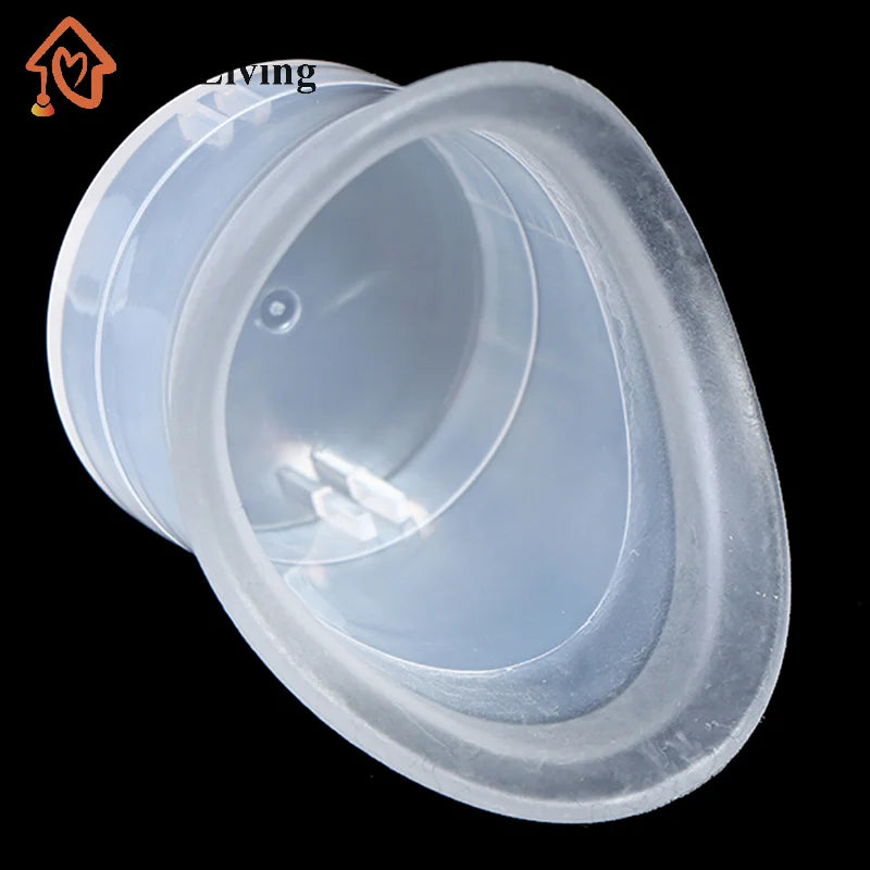 2pcs Eyewash Cup Silicone Resuable Soft Eye Bath Cup Eye Wash Cup Quake