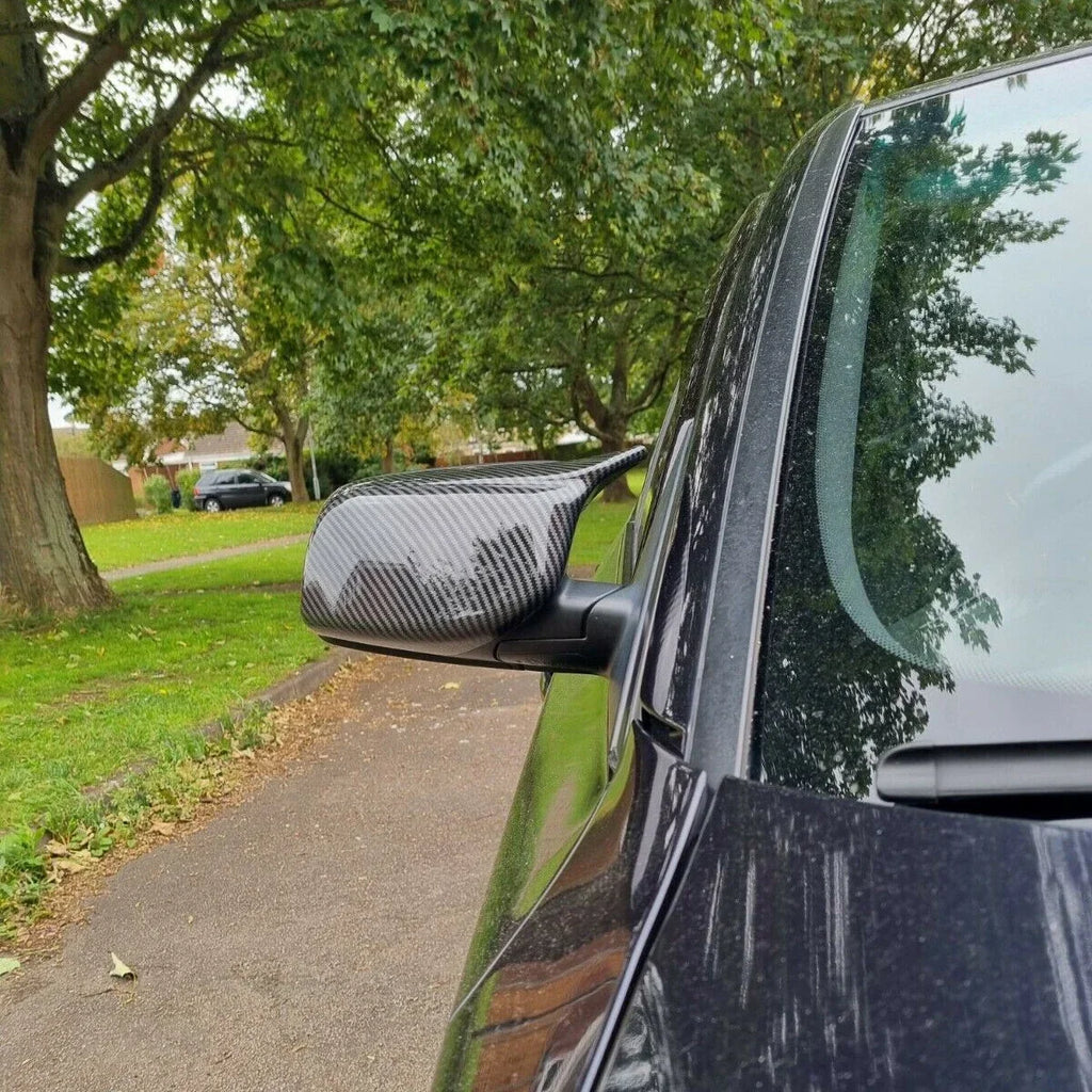 For BMW 5 Series E60 E61 E63 E64 525i 530i 528i 2003-2007 Car Replacement Rearview Side Mirror Cover Wing Cap Exterior Case Trim Quake