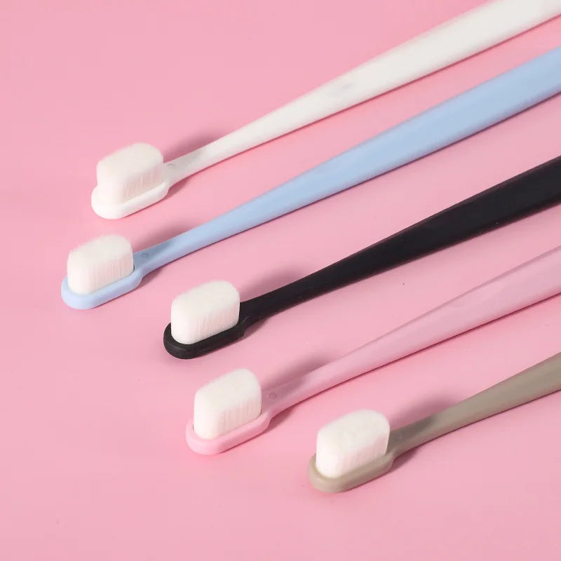 Ultra Soft-bristled Adult Toothbrush Nano Toothbrush for Sensitive Gums Extra Toothbrushes Sensitive Teeth Toothbrush Oral Care Quake