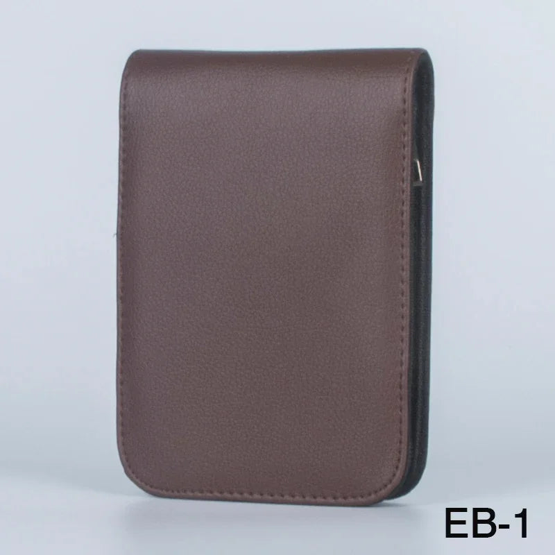 1pcs Special Style Black Pen Or Roller Ball Fountain Pen Leather Case for Only 12 Pen Storage Bag Office Business People Quake