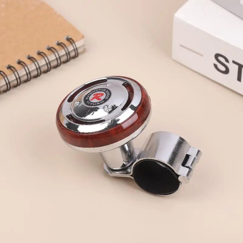 Car Steering Wheel Booster Ball Turning Spinner Knob Bearing Power Handle Rotating Universal Auto Accessories Labor Saving Kit Quake carbon fiber