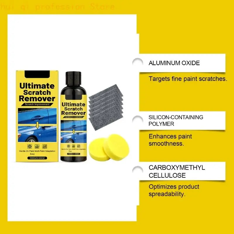 Cold Climate 100G Car Scratch Repair Paste for Deep Paint Care and H8WE Quake
