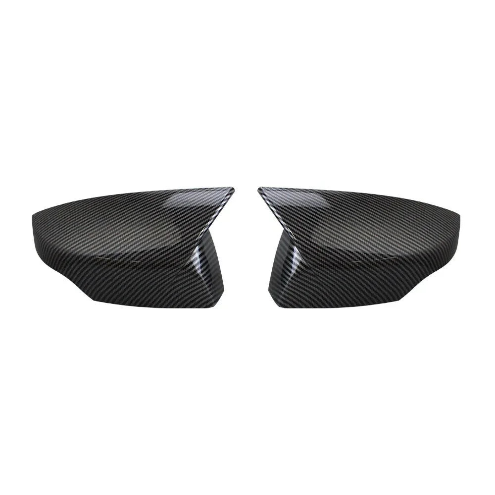 For US Subaru Outback Crosstrek WRX 2015-2017 Car Sticker Rearview Side Mirror Cover Wing Cap Exterior Door Rear View Case Trim Quake With Light Carbon