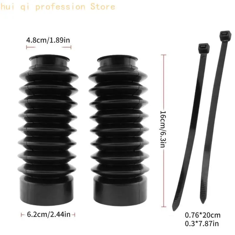Easy Install Front Fork Rubber Motorcycle Fork Gaiters for CMX 250/300 H8WE Quake