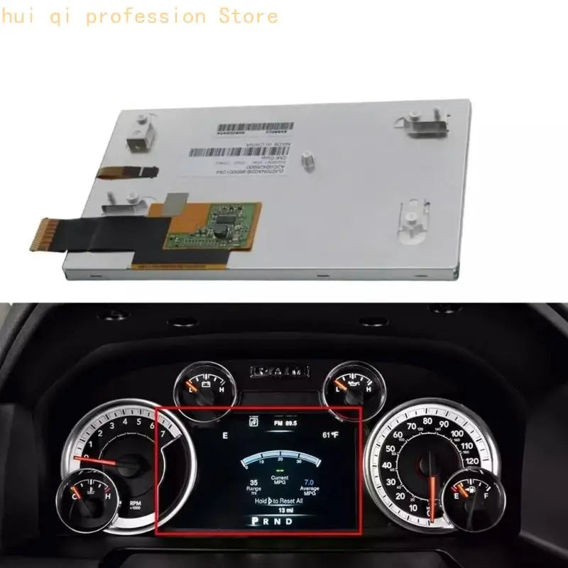 7 Inch LCD Screen Replacement For 1500 2500 3500 P56045644AF DJ070NA-02E Models With Wide Viewing P56045644AH H8WE Quake