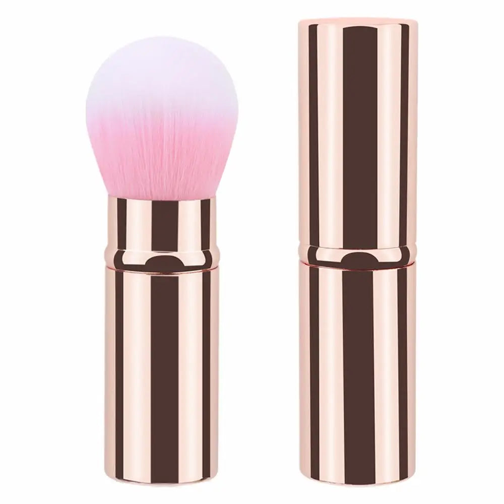 Professional Makeup Brushes Retractable Blusher Powder Foundation Face Concealer Kabuki Makeup Brush Cosmetic Tools ﻿ Quake D