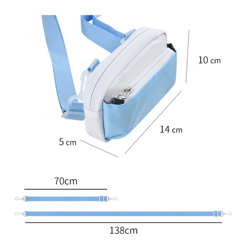 Protective Case for Kodak Printomatic Instant Film Camera Premium Vegan Bag Cover with Removable Strap K1KF Quake