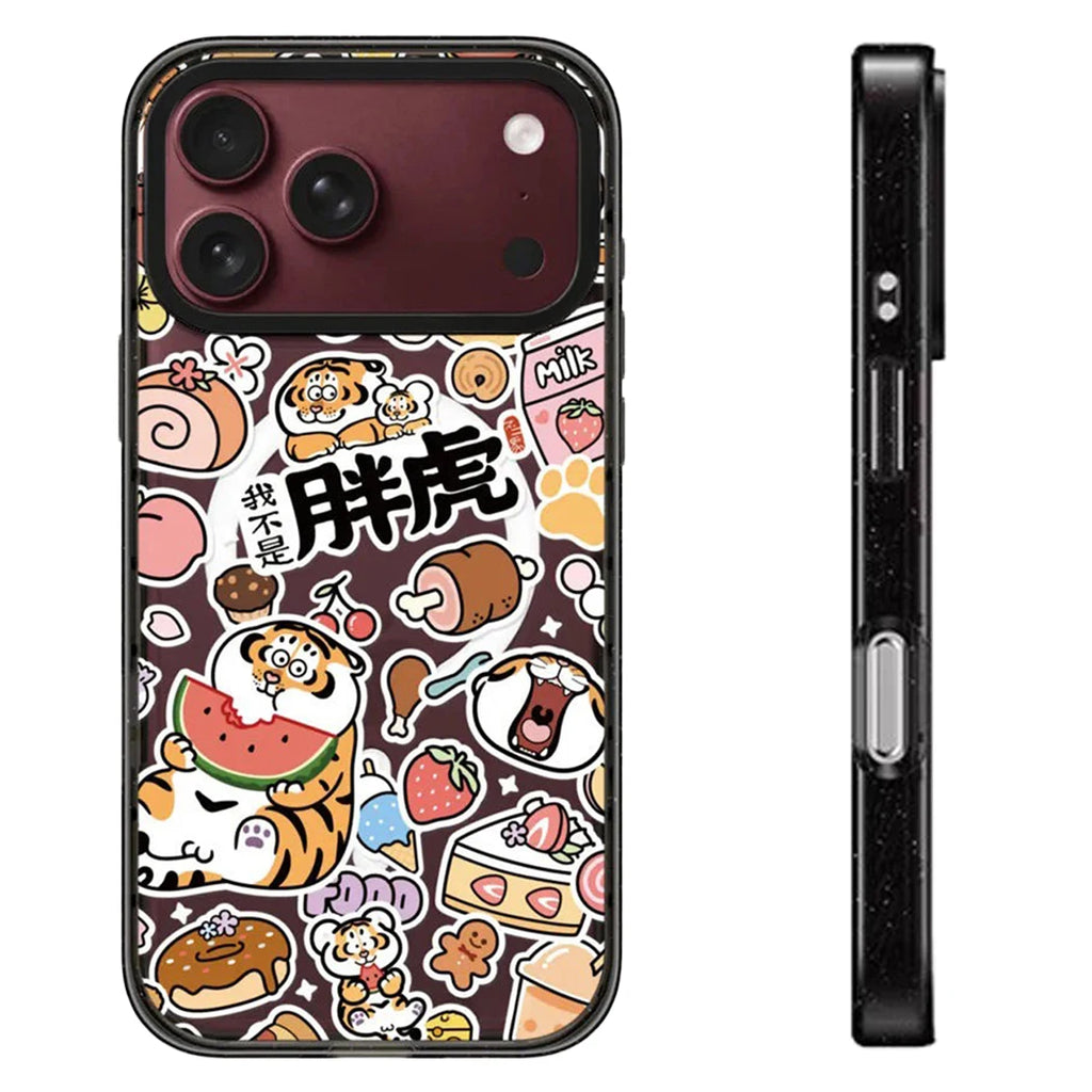 6091710 Impact Black Border Magnetic Case: Compatible with IPhone 18 17 16 15 14 13 Pro Max 18Pro Quake impact (MagSafe) iPhone 13